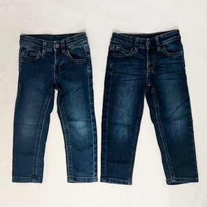 Mayoral Set of 2 Denim Jeans - 2T - Light + Dark wash